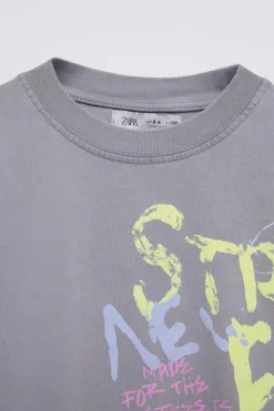 Niños ZARA 6 - 14 Años·Camisetas<CAMISETA GRÁFICOS