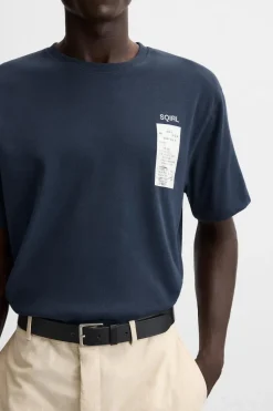 New CAMISETA GRÁFICOS SQIRL Hombre Camisetas