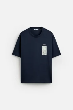 New CAMISETA GRÁFICOS SQIRL Hombre Camisetas