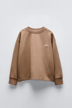 Niños ZARA 6 - 14 Años·Camisetas<CAMISETA HEAVY JERSEY ETIQUETA