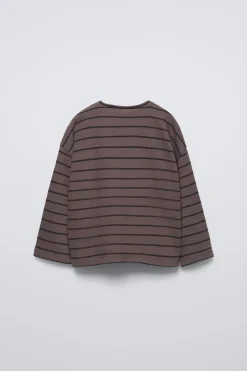 Niños ZARA 1½ - 6 Años·Camisetas|1½ - 6 Años·Camisetas<CAMISETA HEAVY JERSEY RAYAS