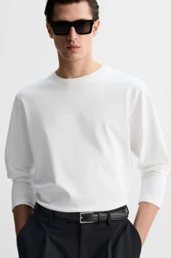 New CAMISETA HEAVY WEIGHT MANGA LARGA Hombre Camisetas