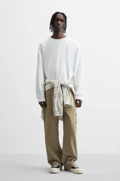 Sale CAMISETA HEAVY WEIGHT MANGA LARGA Hombre Camisetas