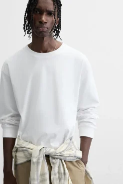 Sale CAMISETA HEAVY WEIGHT MANGA LARGA Hombre Camisetas