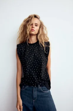 Online CAMISETA HOMBRERAS JOYAS Mujer Camisetas