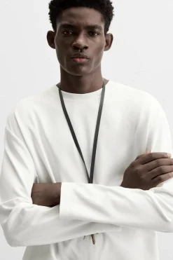 Online CAMISETA INTERLOCK MANGA LARGA Hombre Camisetas