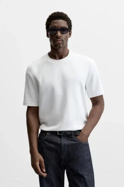 Discount CAMISETA INTERLOCK REGULAR FIT Hombre Camisetas