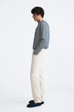 Fashion CAMISETA JACQUARD RAYAS Hombre Camisetas