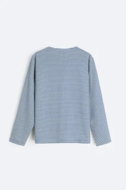 Fashion CAMISETA JACQUARD RAYAS Hombre Camisetas