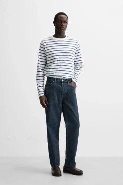 New CAMISETA JACQUARD RAYAS Hombre Camisetas