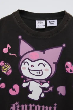 Niños ZARA 6 - 14 Años·Camisetas<CAMISETA KUROMI © SANRIO