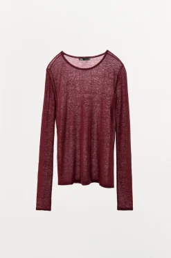 Best CAMISETA LANA 100% Mujer Lenceria