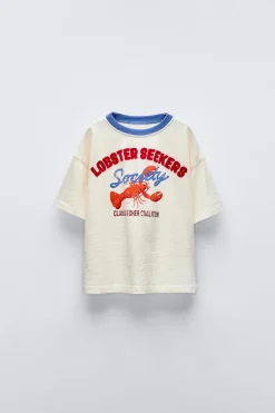 Niños ZARA 1½ - 6 Años·Camisetas|1½ - 6 Años·Camisetas<CAMISETA LANGOSTA