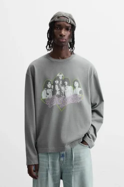 Best CAMISETA LAVADA AEROSMITH © Hombre Camisetas