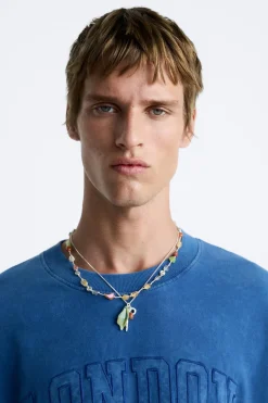 Clearance CAMISETA LAVADA TEXTO Hombre Camisetas