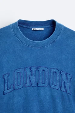 Clearance CAMISETA LAVADA TEXTO Hombre Camisetas