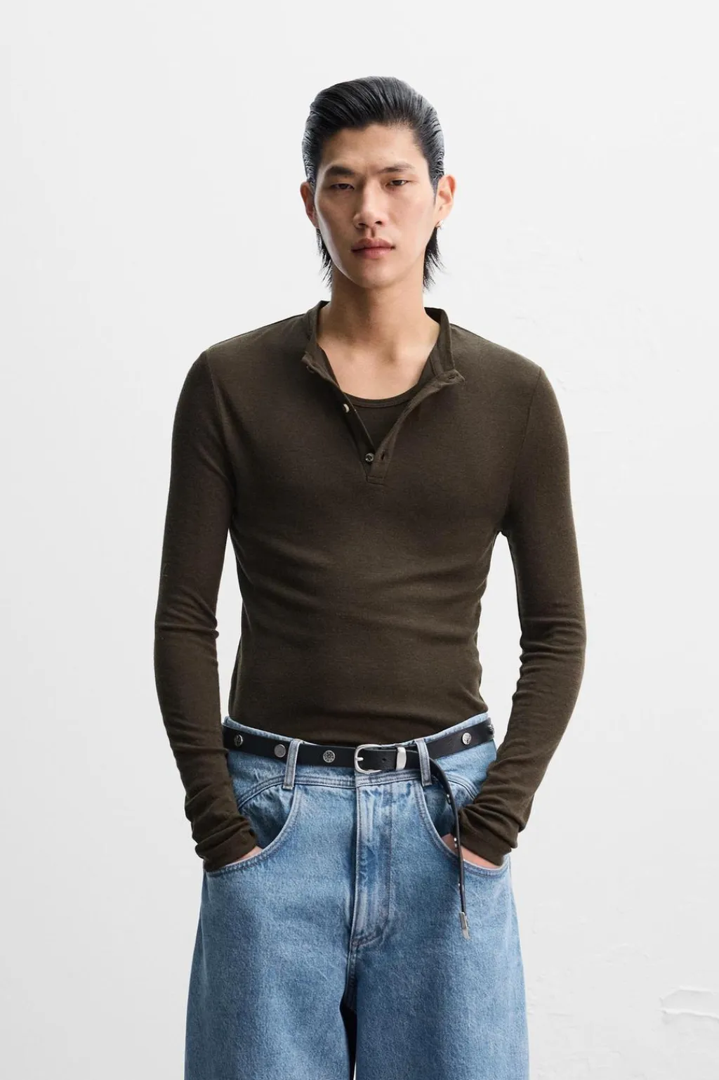 Sale CAMISETA LIGERA LANA X NANUSHKA Hombre Camisetas