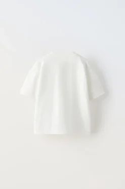 Niños ZARA 1½ - 6 Años·Camisetas|1½ - 6 Años·Chándal<CAMISETA LISA BORDADO