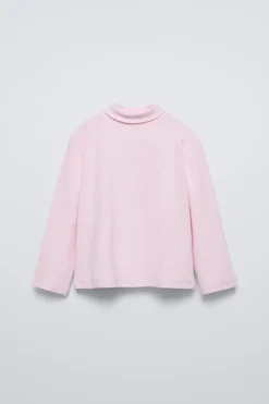 Niños ZARA 1½ - 6 Años·Camisetas|1½ - 6 Años·Camisetas<CAMISETA LISA CUELLO VUELTO