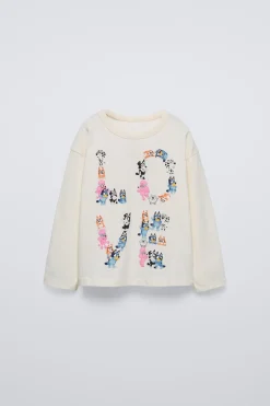 Niños ZARA 1½ - 6 Años·Camisetas|1½ - 6 Años·Licencias<CAMISETA LOVE BLUEY © LUDO STUDIO
