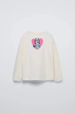 Niños ZARA 1½ - 6 Años·Camisetas|1½ - 6 Años·Licencias<CAMISETA LOVE BLUEY © LUDO STUDIO