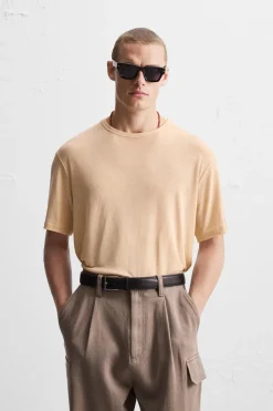 Fashion CAMISETA LYOCELL - LINO Hombre Camisetas