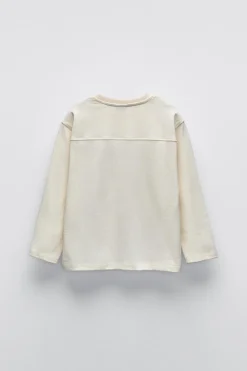 Niños ZARA 6 - 14 Años·Camisetas<CAMISETA MANGA BORDADO