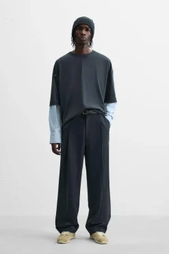 Clearance CAMISETA MANGA COMBINADA Hombre Camisetas