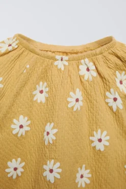 Niños ZARA 6 - 18 Meses·Conjuntos|6 - 18 Meses·Camisetas<CAMISETA MARGARITAS