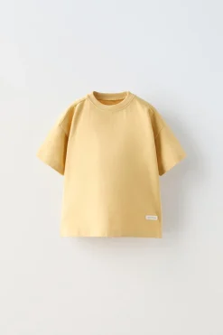 Niños ZARA 1½ - 6 Años·Camisetas|1½ - 6 Años·Camisetas<CAMISETA MEDIUM WEIGHT ETIQUETA