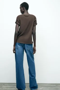 Online CAMISETA METALIZADA Mujer Camisetas