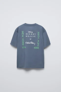 Niños ZARA 6 - 14 Años·Camisetas<CAMISETA MICKEY MOUSE © DISNEY Y KEITH HARING ™