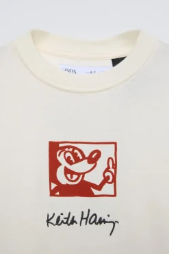 Niños ZARA 6 - 14 Años·Camisetas<CAMISETA MICKEY MOUSE © DISNEY Y KEITH HARING ™