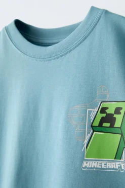 Niños ZARA 6 - 14 Años·Camisetas<CAMISETA MINECRAFT © MOJANG AB. ™