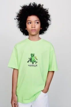 Niños ZARA 6 - 14 Años·Camisetas<CAMISETA MINECRAFT © MOJANG AB. ™