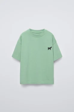 Niños ZARA 6 - 14 Años·Camisetas<CAMISETA MOTIVO BORDADO