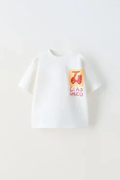 Niños ZARA 1½ - 6 Años·Camisetas|6 - 18 Meses·Camisetas<CAMISETA MOTOCICLETA
