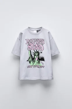Niños ZARA 6 - 14 Años·Camisetas|6 - 14 Años·Camisetas<CAMISETA NY ROLLING STONES ©