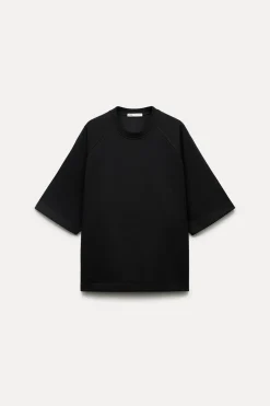 Online CAMISETA OVERSIZE INTERLOCK Mujer Sudaderas / Joggers