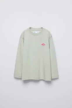 Niños ZARA 6 - 14 Años·Camisetas<CAMISETA PARCHE