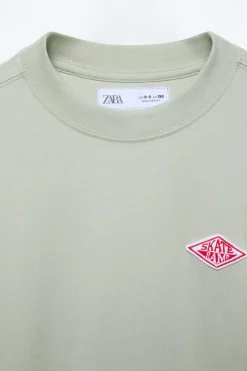 Niños ZARA 6 - 14 Años·Camisetas<CAMISETA PARCHE