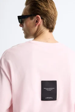 Sale CAMISETA PARCHE COMBINADO Hombre Camisetas