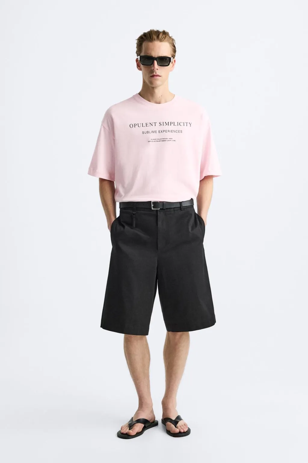 Sale CAMISETA PARCHE COMBINADO Hombre Camisetas