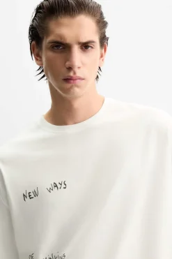 Best CAMISETA PARCHE COMBINADO Hombre Camisetas