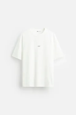 Fashion CAMISETA PARCHE COMBINADO Hombre Camisetas