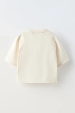 Niños ZARA 6 - 14 Años·Camisetas<CAMISETA PARCHE KUROMI ©