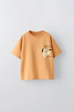 Niños ZARA 1½ - 6 Años·Camisetas|1½ - 6 Años·Camisetas<CAMISETA PERRO SAXOFÓN