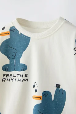 Niños ZARA 1½ - 6 Años·Camisetas|1½ - 6 Años·Camisetas<CAMISETA PÁJAROS