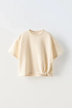 Niños ZARA 1½ - 6 Años·Camisetas|6 - 18 Meses·Camisetas<CAMISETA POINTELLE NUDO