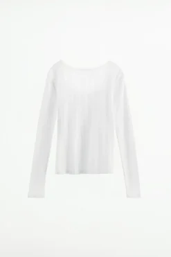 Fashion CAMISETA POINTELLE PUNTILLA Mujer Camisas / Blusas|Lenceria